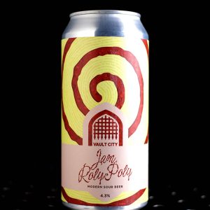 Vault City | Jam Roly Poly | Pastry Sour Gâteau Roulé Confiture Vanille | 4,3%