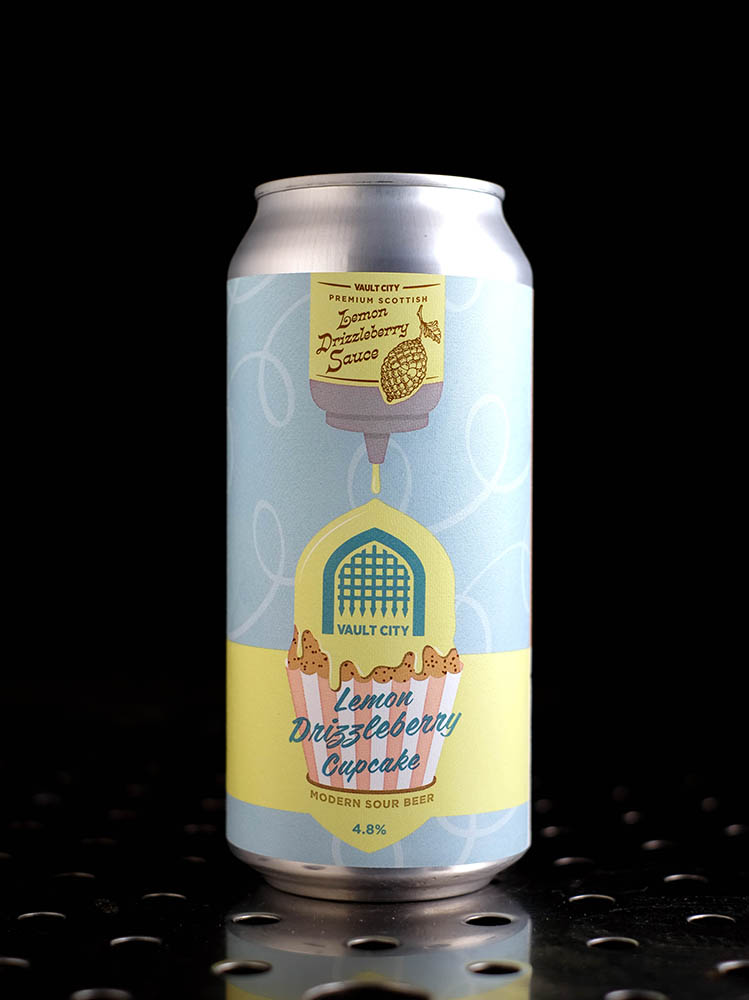 Vault City | Lemon Drizzleberry Cupcake | Pastry Sour | 4,8%