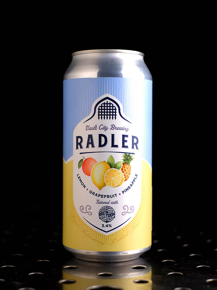 Vault City | Lemon Grapefruit Pineapple Radler | 3,4%