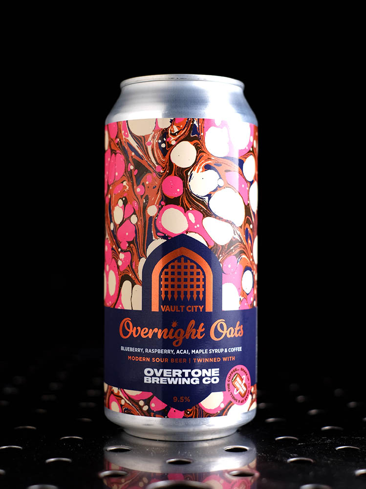 Vault City | Overnight Oats | Pastry Sour Myrtille Framboise Açaï Érable Café | 9,5%