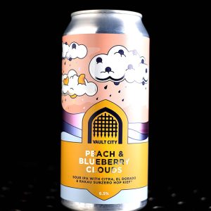 Vault City | Peach And Blueberry Clouds | Sour IPA Myrtille Pêche Vanille | 6,5%