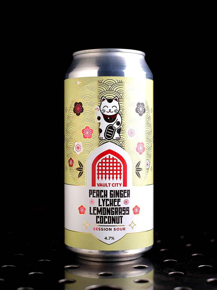 Vault City | Peach & Ginger Lychee Lemongrass Coconut | Session Sour | 4,7%