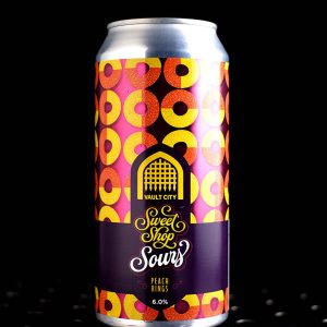 Vault City | Peach Rings | Sweet Shop Sour – Bonbon Pêche | 6%