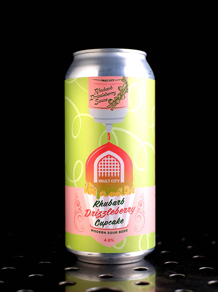 Vault City | Rhubarb Drizzleberry Cupcake | Pastry Sour | 4,8%