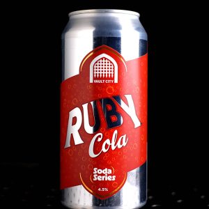 Vault City | Ruby Cola | Soda Sour – Cola Fraise Cassis Agrumes | 4,5%