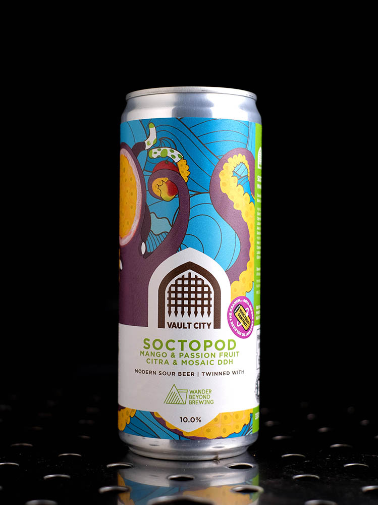 Vault City | Soctopod | Imperial Sour IPA Mangue Passion | 10%