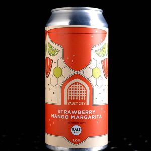 Vault City | Strawberry Mango Margarita | Gose Fraise Mangue Lime | 5%