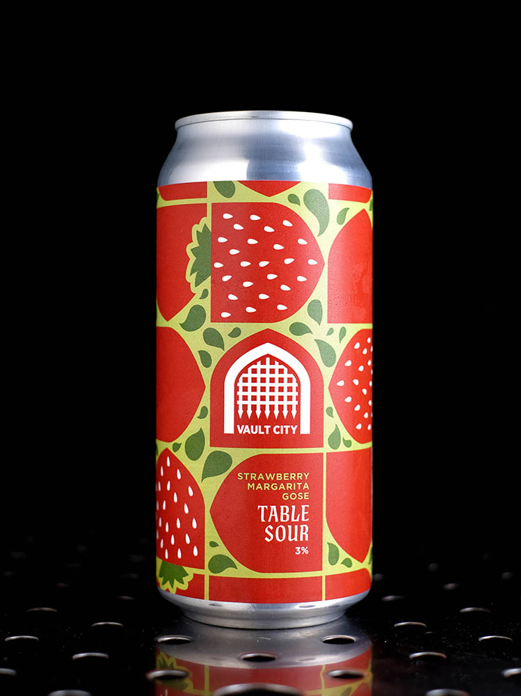 Vault City | Strawberry Margarita Gose | Table Sour | 3%