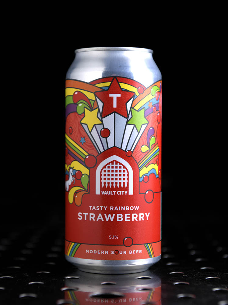 Vault City | Tasty Rainbow – Strawberry | Sour Fraise | 5,1%