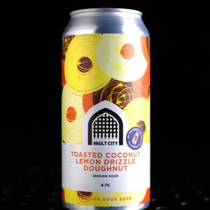 Vault City | Toasted Coconut Lemon Drizzle Doughnut | Pastry Sour | 4,1%