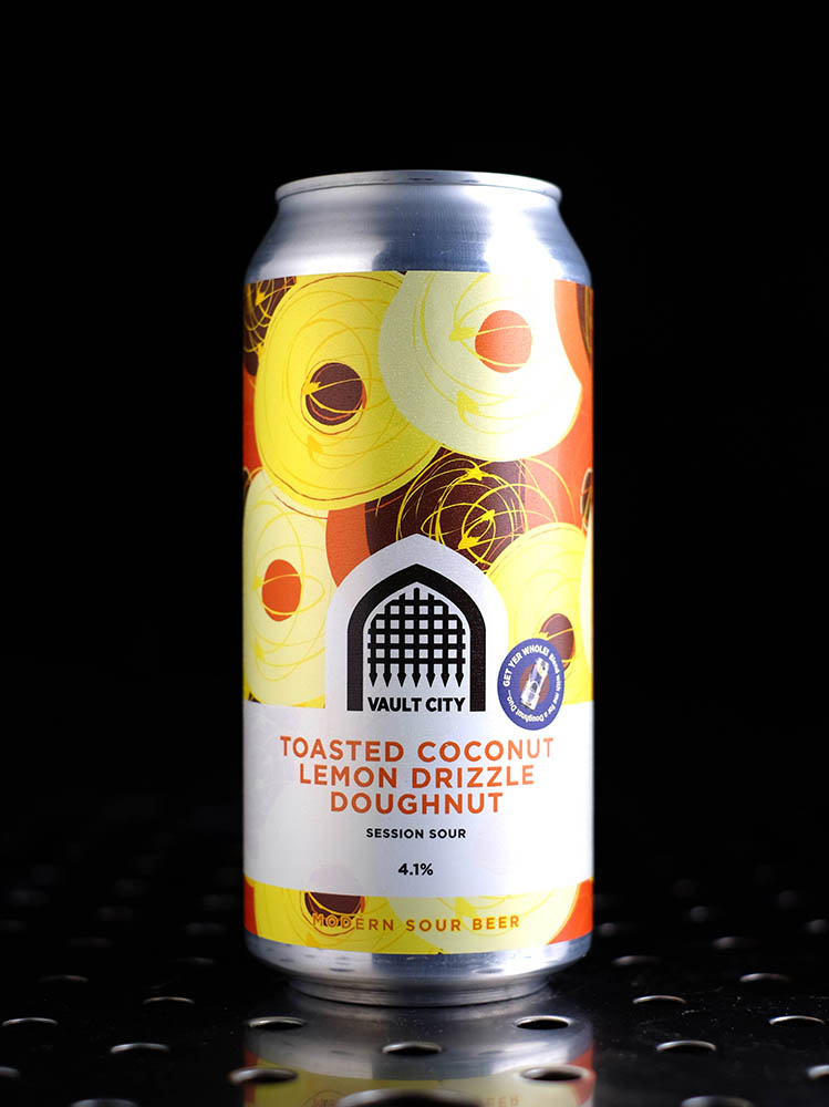 Vault City | Toasted Coconut Lemon Drizzle Doughnut | Pastry Sour | 4,1%
