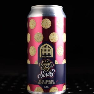 Vault City | White Chocolate Raspberry Snowies | Sweet Shop Sour – Bonbon Snowies | 7,4%