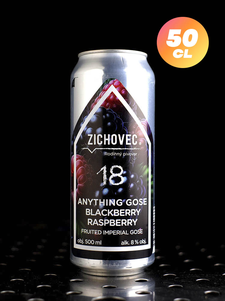 Zichovec | Anything Gose Blackberry Raspberry 18 | Imperial Gose Mûre Framboise | 8%