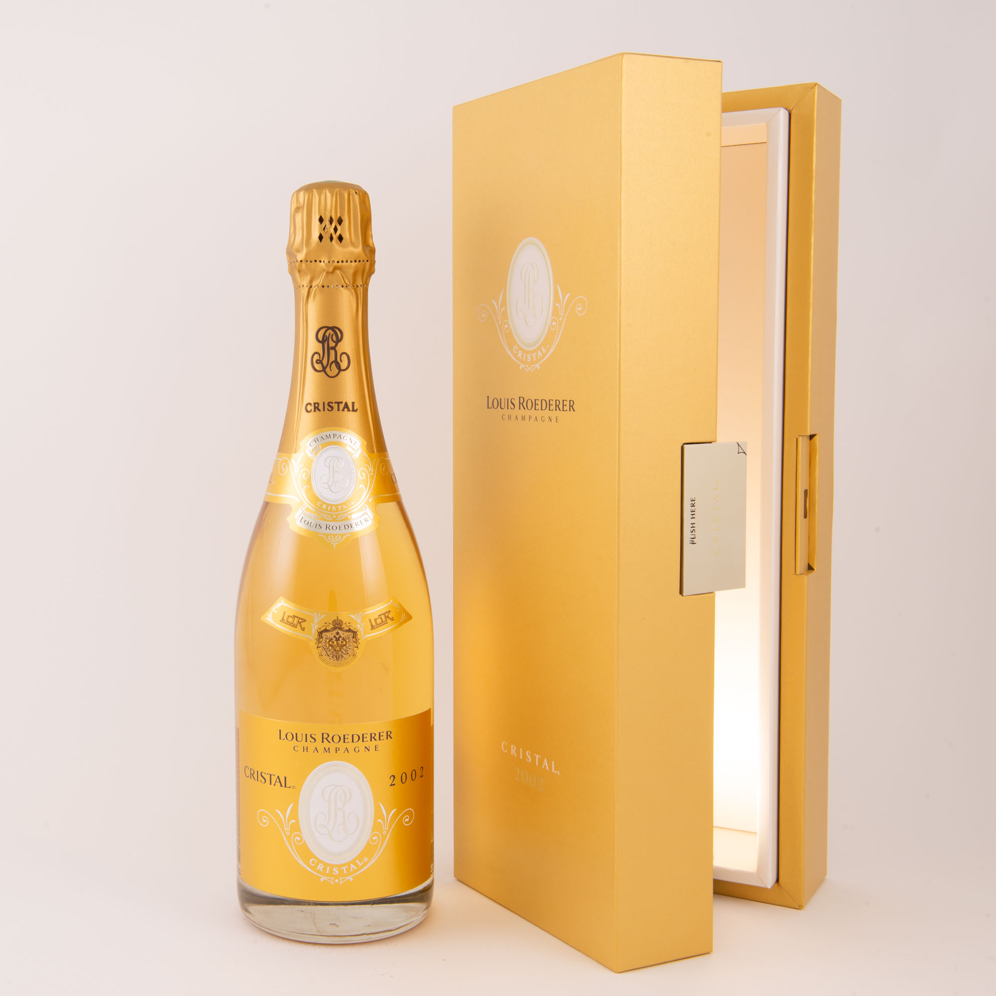 Négociant manipulant Champagne brut « Cristal » 2002