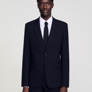 Sandro – Veste col tailleur en laine