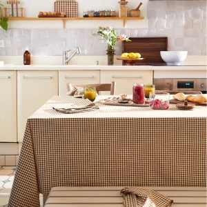 Cyrillus Maison – Nappe vichy curry